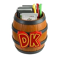 PDP Donkey Kong Barrel Game Card Storage - Nintendo 2DS