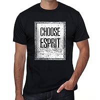 Men's Graphic T-Shirt Choose Esprit Eco-Friendly Limited Edition Short Sleeve Tee-Shirt Vintage Birthday Gift