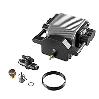 Longer Air Assist kit for RAY5 10W/20W, Large Airflow, Adjustable Airflow of 10-30L/min, for CNC Cutting and Laser Engraving, Remove Smoke and Dust Protect Laser Lens Low Noise