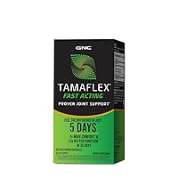 GNC TamaFlex Fast Acting, 60 Vegetarian Capsules, Joint Support