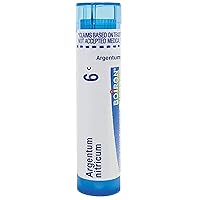 Boiron Argentum Nitricum 6C, 80 Pellets, Homeopathic Medicine Apprehension and Stage Fright
