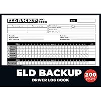 ELD Backup Driver Log Book: 200 Carbonless pages of ELD Dot Logs Book for Truck Drivers, Daily Checklist and Inspection Reports for Drivers and ... Exemption Sheets, 8.25
