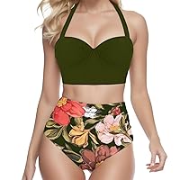 Womens Tankini Bathing Suits Plus Size 2 Piece Bathing Suits for Women Sexy