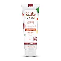 Cantu Care for Kids Sulfate-Free Styling Custard with Shea Butter, 8 fl oz (Packaging May Vary)