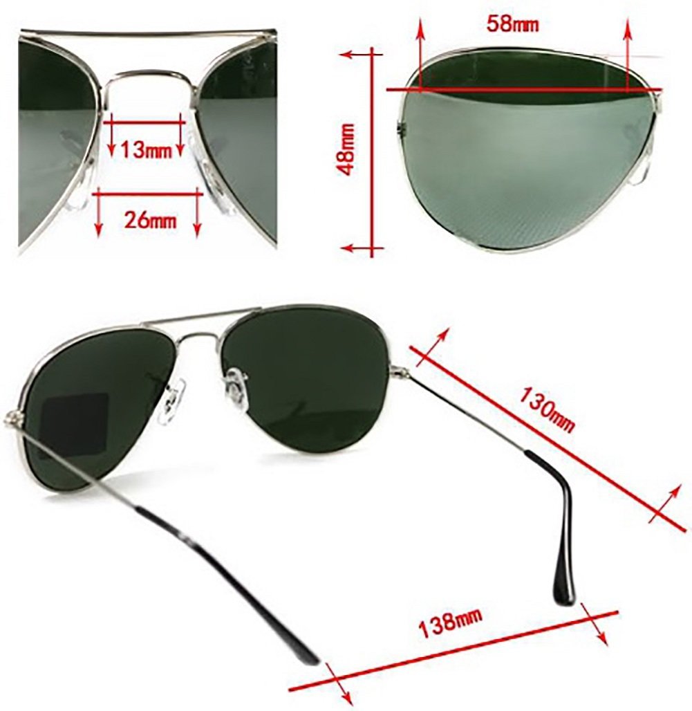 Mua 4sold Vintage Retro Original Mirror lens Polarized Sunglasses Glasses  Air Force Unisex UV 400 Protection trên Amazon Anh chính hãng 2023 |  Giaonhan247