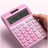 12Digit Desk Calculator Large Buttons Financial Business Accounting Tool Battery and Solar Power School Office Small Supplies