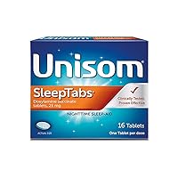 Sleep Tabs Size 16ct Unisom Nighttime Sleep-Aid
