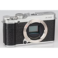 Fujifilm X-A2 Mirrorless Digital Camera (Silver Body Only) - International Version (No Warranty)