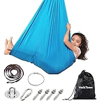 Sensory Swing for Kids Special Needs (Hardware Included) Indoor Outdoor Hanger for Calming & Relaxing, Cuddle Swing Great for Autism, ADHD Therapy Aspergers Snuggle Swing Hammock Sensory Chair Gift