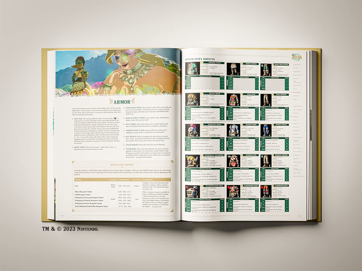 The Legend of Zelda: Tears of the Kingdom - The Complete Official Guide: Standard Edition