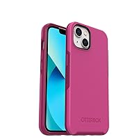 OtterBox iPhone 13 (ONLY) Symmetry Series Case - RENAISSANCE PINK, ultra-sleek, wireless charging compatible, raised edges protect camera & screen
