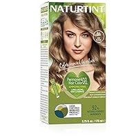 Naturtint Permanent Hair Color 8A Ash Blonde (Pack of 1), Ammonia Free, Vegan, Cruelty Free, up to 100% Gray Coverage, Long Lasting Results (Packaging may vary)