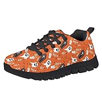 Children's Shoes Boys' and Girls' Sneakers Halloween Children's Shoes Light and Comfortable Walking Shoes Non-Slip Soft Sole