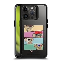 Head Case Designs Officially Licensed Bored of Directors Group Key Art Black Shockproof Dual Protection Case Compatible with Apple iPhone 15 Pro
