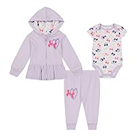 Under Armour UA PEACE AND LOVE TAKE ME HOME SET, Violet Void - Hoodie, 3-6 Months
