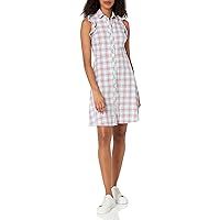 kate spade new york Women's Madras Poplin Shirtdress