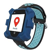 OSMILE ED1000 (L) Ruggedized Waterproof Anti-Lost GPS Watch for People with Dementia, Autism, Intellectual Disability, Cognitive Dissonance (IP68 Waterproof and Shock-Resistant Durable Design)