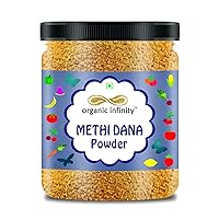 Green Velly Indian Organic Infinity Methi Seeds Powder | Fenugreek Seeds Powder - 100 GM By Organic Infinity