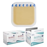 Dynarex DynaDerm Hydrocolloid Dressings, Sterile Moist Bandages Used for All Kinds of Wounds, 6