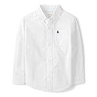 Boys' and Toddler Long Sleeve Button Up Dress Shirts