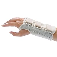 Rolyan D-Ring Right Wrist Brace, Size Medium Fits Wrists 6.75