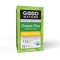 Good Nature Organic Green Tea with Ginger + Turmeric