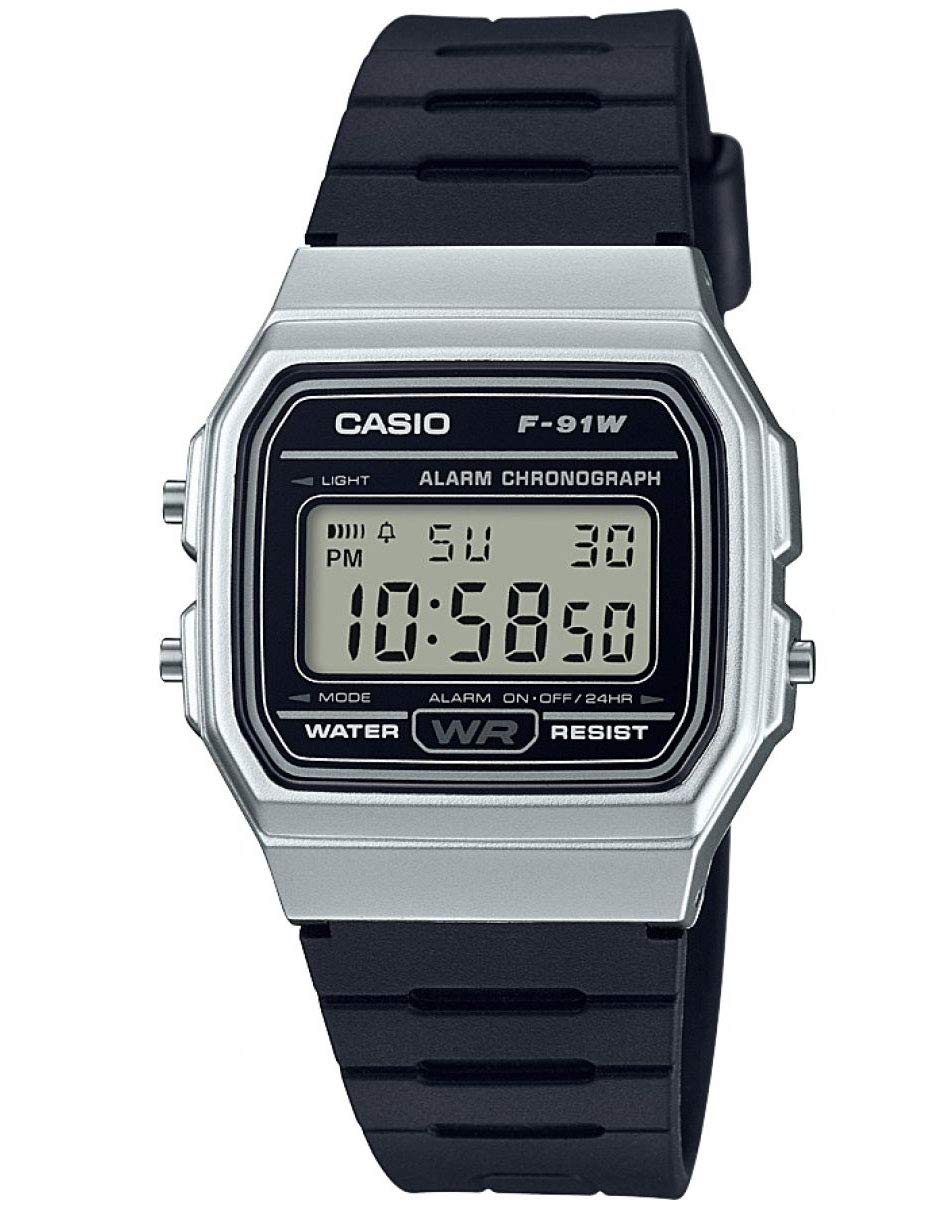 Casio Unisex Erwachsene-Armbanduhr F-91WM