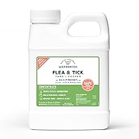Wondercide - Flea and Tick Spray Concentrate for Yard and Garden with Natural Essential Oils – Kill, Control, Prevent, Fleas, Ticks, Mosquitoes and Insects - Safe Around Pets, Plants, Kids - 16 oz