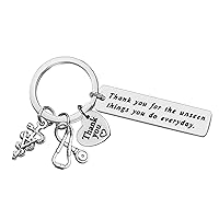 Dabihu Veterinarian Appreciation Keychain Vet Tech Gifts Veterinary Tech Animal Rescue Gifts Veterinarian Graduation Gift