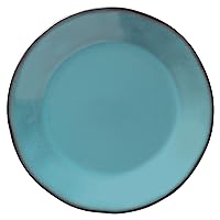 Koyo Pottery 13587008 Café Tableware, Plate, Bread Plate, Medium Plate, 6.1 inches (15.5 cm), Hotel Restaurant Specifications, Microwave, Dishwasher Safe, Rafelm Antique, Blue, Made in Japan
