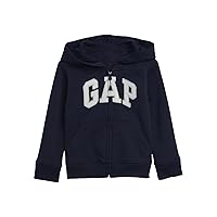 GAP Baby Boys' Playtime Favorites Logo Full Zip Hoodie Hooded Sweatshirt