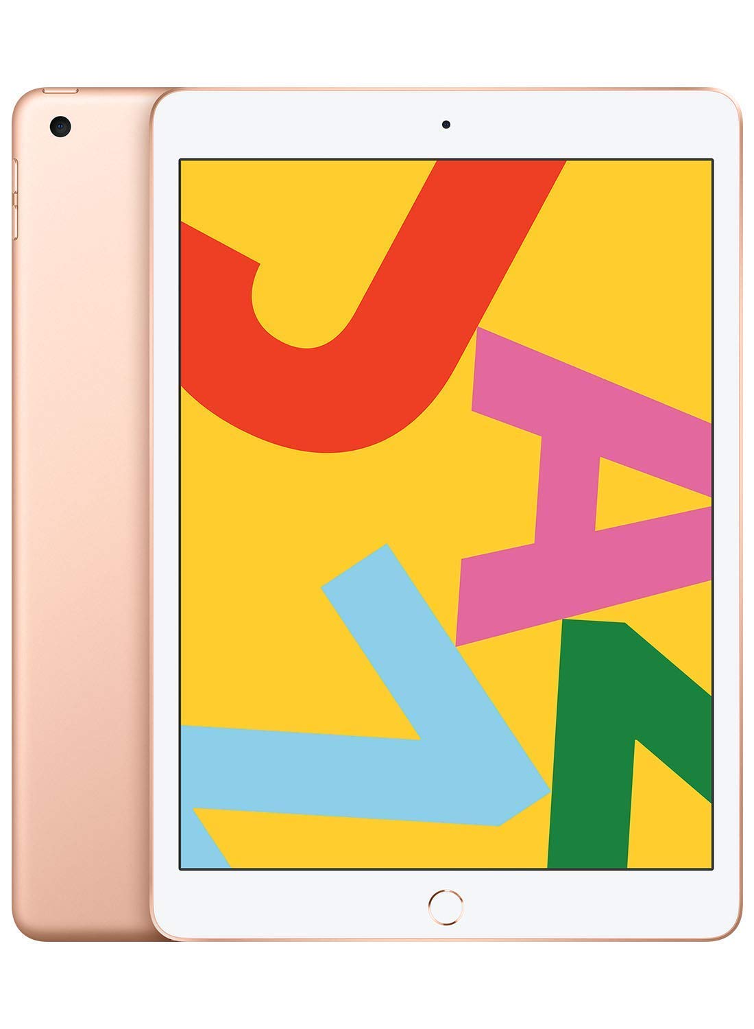 2019 Apple iPad (10.2-inch, Wi-Fi, 128GB) - Gold (Renewed)