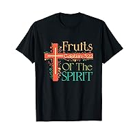 Christian Bible Verse Fruits Of Spirit Galatians Retro Women T-Shirt