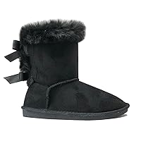 REDVOLUTION New Kids Classic Snow Boots Faux Fur Midcalf Outdoor Boots (Big Kid)