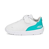 PUMA Unisex-Child Mercedes Amg Petronas Drift Cat Decima Hook and Loop Sneaker