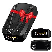 2023 New Radar Detector for Cars with Voice Speed Prompt,360 ° Detection，Vehicle Speed Alarm System, Led Display,City/Highway Mode, Gifts for Husbands,Boyfriends b1