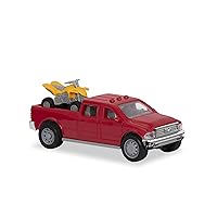 Micro 1/124 Scale – Pickup Truck & ATV – Small Toy Truck with Lights, Sounds & More for Boys & Girls Age 3+