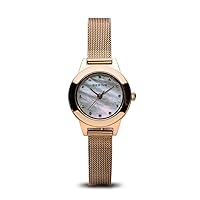 BERING Time | Women's Slim Watch 11125-366 | 25MM Case | Classic Collection | Stainless Steel Strap | Scratch-Resistant Sapphire Crystal | Minimalistic - Designed in Denmark