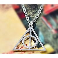 Movie Harry Potter Deathly Hallows Hot Metal Silver Gift Pendant Necklace