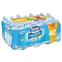 Nestle - Pure Life, Purified Water, 676 Fl Ounce (16.9oz / 40pk)