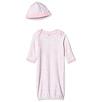 Little Me Girls' 2-Piece Gown & Hat Set