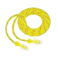 P3001 Multiple Use Peltor NEXT Tri-Flange Triple-Flange Elastomeric Polymer Corded Earplugs With Cloth Cord And LiveWire Stem (100 Pair Per Box) (100/PR)