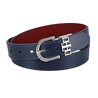 Tommy Hilfiger Women's Two-in-One Reversible Slim Width Dress Casual Leather Belt for Jeans, Trousers and Dresses