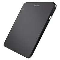 Logitech Rechargeable Touchpad T650 with Windows 8 Multi-Touch Navigation - Black