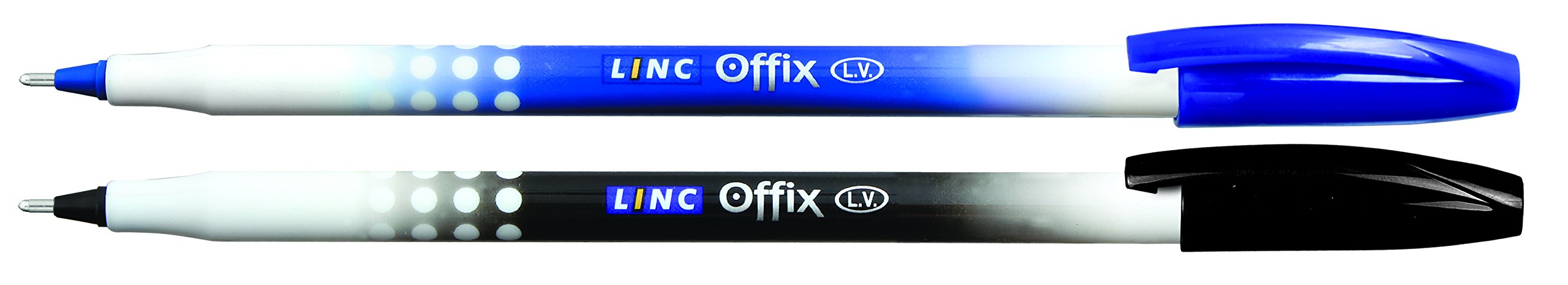 Linc Offix Smooth Ball Point Pen, 1.00mm Tip, 9-Count, Blue