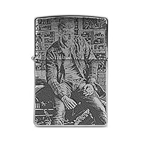 Zippo Windproof Lighter Original Brushed Chrome Customisable Engraving Your Own Photo