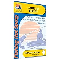 Lake of Egypt Fishing Map