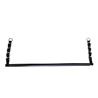 Body-Solid GDCCBAR Functional Trainer Press Down Attachment Bar for Shoulder Presses, Bicep and Tricep Exercises, and LAT Pull Downs