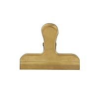 Bloomingville Stainless Steel Clip with Gold Finish, 3 Inch