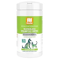 Nootie Waterless Shampoo Wipes for Dogs & Cats - Long Lasting Cucumber Melon Fragrance - Sold in Over 10,000 Vet Clinics and Pet Stores Worldwide, Made in USA - 70 Count